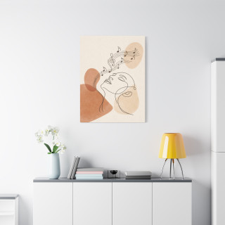 Illustration musicale minimaliste – L’Éveil de la Mélodie