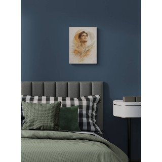 Affiche & Toile Portrait Masculin Abstrait – Élévation & Harmonie...