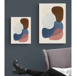 Illustration abstraite moderne – Poster & toile 30x40 / 40x60