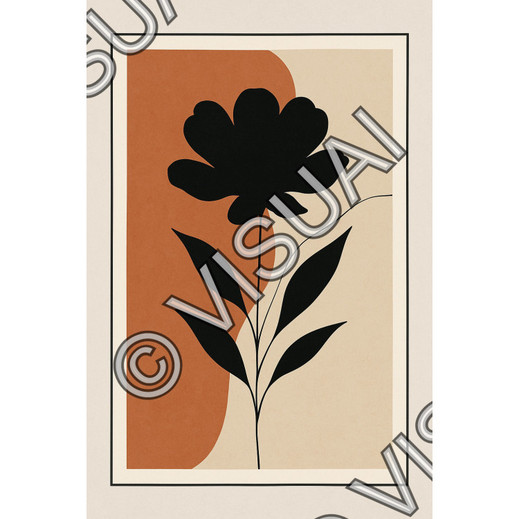 Fleur Noire Contemporaine