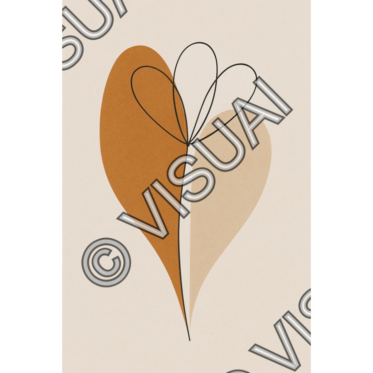 Fleur Abstraite Terracotta