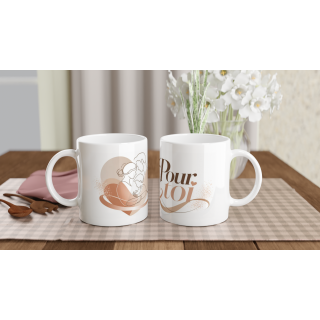 Mug design minimaliste – Cadeau original & émotionnel | VISUAI