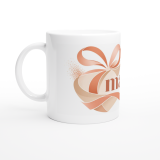 Mug design minimaliste – Idée cadeau original en céramique 325 ml | VISUAI