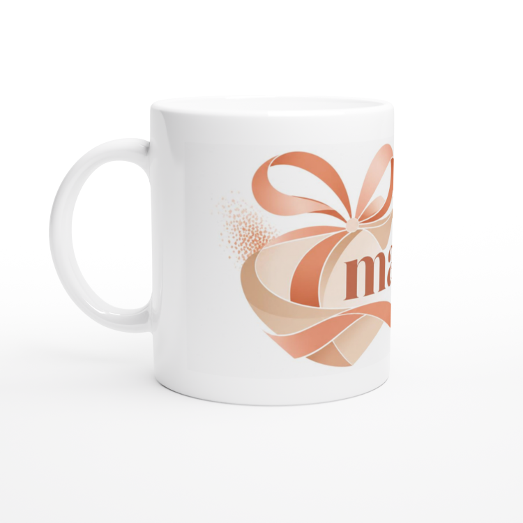 Mug design minimaliste – Idée cadeau original en céramique 325 ml | VISUAI