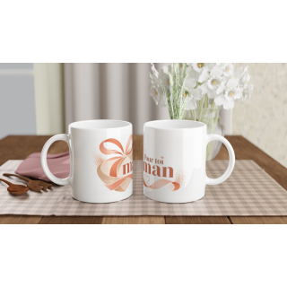 Mug design minimaliste – Idée cadeau original en céramique 325 ml | VISUAI