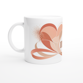 Mug design minimaliste – Idée cadeau original en céramique 325 ml | VISUAI