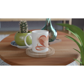 Mug design minimaliste – Idée cadeau original en céramique 325 ml | VISUAI