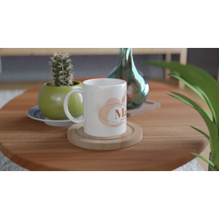 Mug design minimaliste – Idée cadeau original en céramique 325 ml | VISUAI