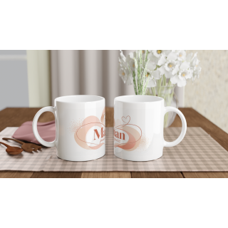 Mug design minimaliste – Idée cadeau original en céramique 325 ml | VISUAI