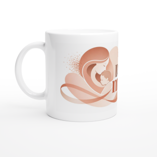 Mug design minimaliste – Idée cadeau original en céramique 325 ml | VISUAI