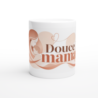 Mug design minimaliste – Idée cadeau original en céramique 325 ml | VISUAI