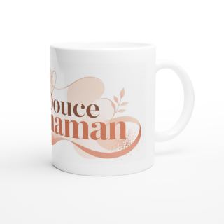 Mug design minimaliste – Idée cadeau original en céramique 325 ml | VISUAI