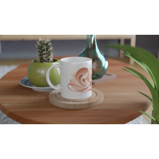 Mug design minimaliste – Idée cadeau original en céramique 325 ml | VISUAI