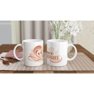 Mug design minimaliste – Idée cadeau original en céramique 325 ml | VISUAI