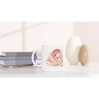 Mug design minimaliste – Idée cadeau original en céramique 325 ml | VISUAI