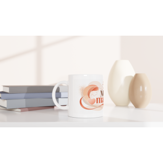 Mug design minimaliste – Idée cadeau original en céramique 325 ml | VISUAI