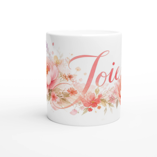 Mug design minimaliste – Idée cadeau original en céramique 325 ml | VISUAI