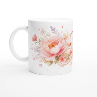 Mug design minimaliste – Idée cadeau original en céramique 325 ml | VISUAI