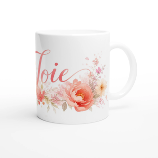 Mug design minimaliste – Idée cadeau original en céramique 325 ml | VISUAI