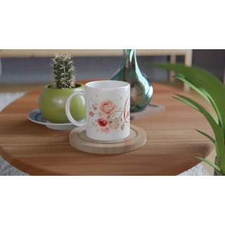 Mug design minimaliste – Idée cadeau original en céramique 325 ml | VISUAI