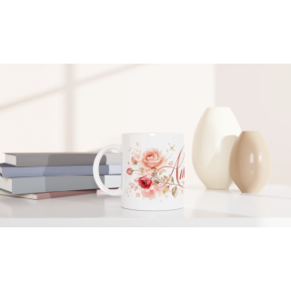 Mug design minimaliste – Idée cadeau original en céramique 325 ml | VISUAI