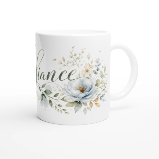 Mug design minimaliste – Idée cadeau original en céramique 325 ml | VISUAI