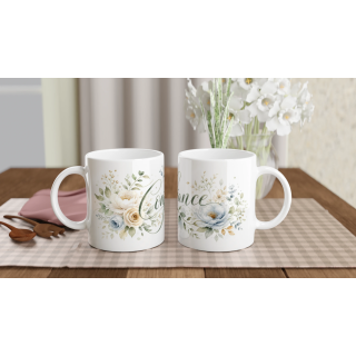 Mug design minimaliste – Idée cadeau original en céramique 325 ml | VISUAI