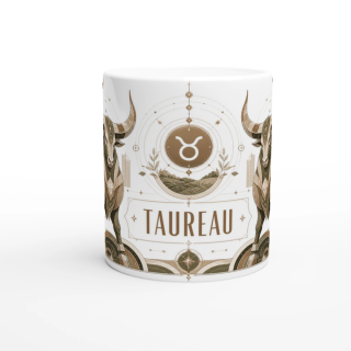 Mug ♉ Taureau (stabilité / plaisir) – Signe du zodiaque
