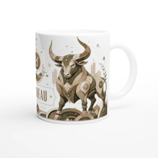 Mug ♉ Taureau (stabilité / plaisir) – Signe du zodiaque
