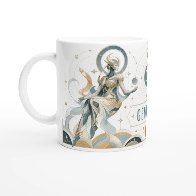 Mug ♊ Gémeaux (curiosité / dynamisme) – Signe du zodiaque
