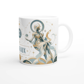 Mug ♊ Gémeaux (curiosité / dynamisme) – Signe du zodiaque