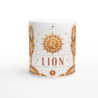Mug ♌ Lion (charisme / confiance) – Signe du zodiaque