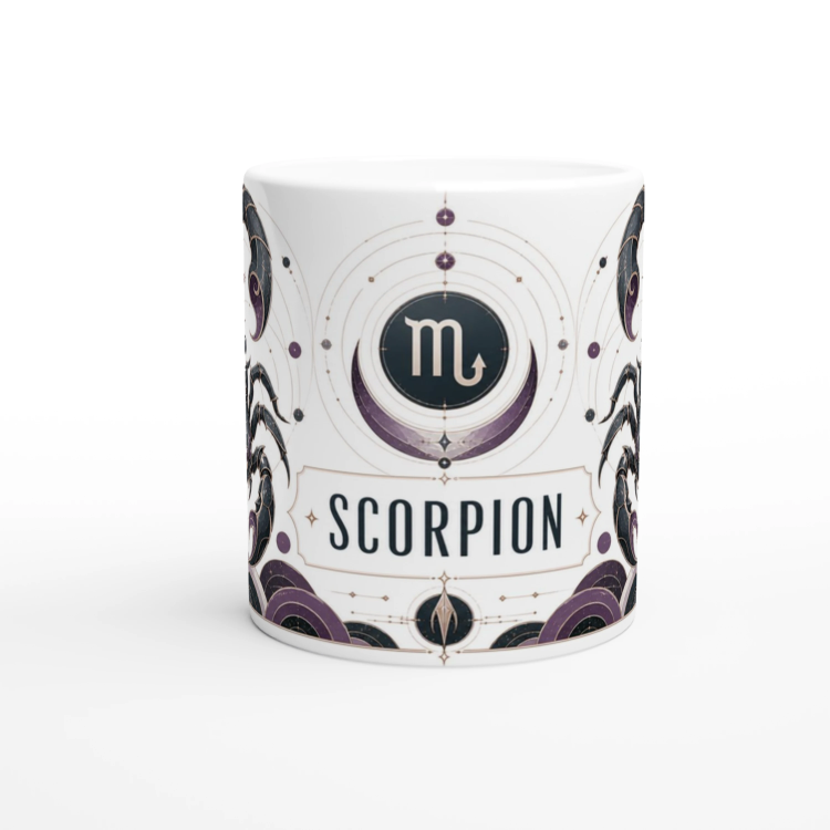 Mug ♏ Scorpion (intensité / mystère) – Signe du zodiaque