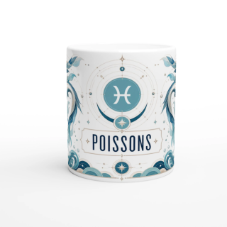 Mug ♓ Poissons (sensibilité / imagination) – Signe du zodiaque