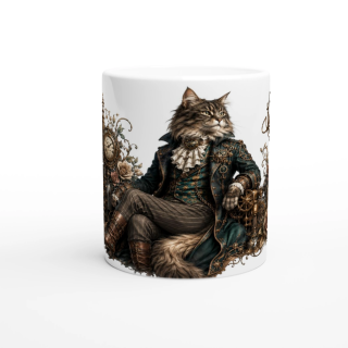 Mug Chat Aristocrate – Animaux Steampunk
