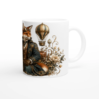 Mug Deux renard – Animaux Steampunk