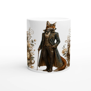 Mug Renard – Animaux Steampunk