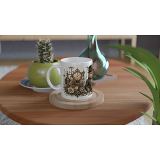 Mug Deux chouettes – Animaux Steampunk