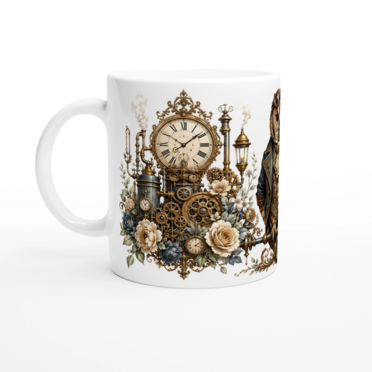 Mug Chouette – Animaux Steampunk