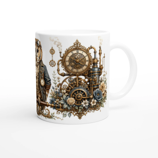 Mug Chouette – Animaux Steampunk