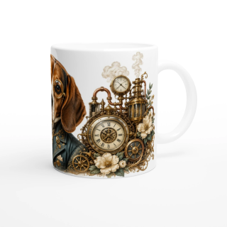 Mug Beagle Gentleman – Animaux Steampunk