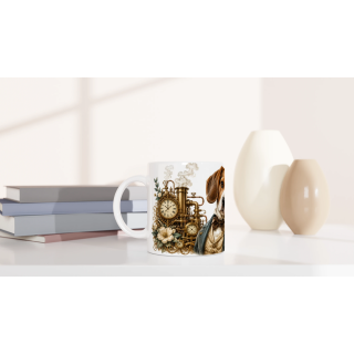 Mug Beagle Gentleman – Animaux Steampunk