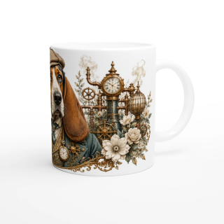 Mug Basset Hound – Animaux Steampunk