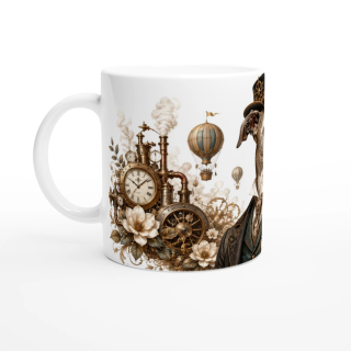 Mug Whippet Gentleman – Animaux Steampunk