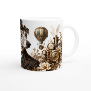 Mug Whippet Gentleman – Animaux Steampunk