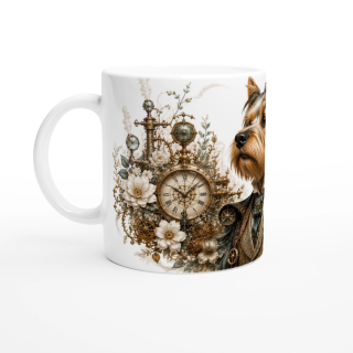 Mug Yorkshire Horloger – Univers Animaux Steampunk