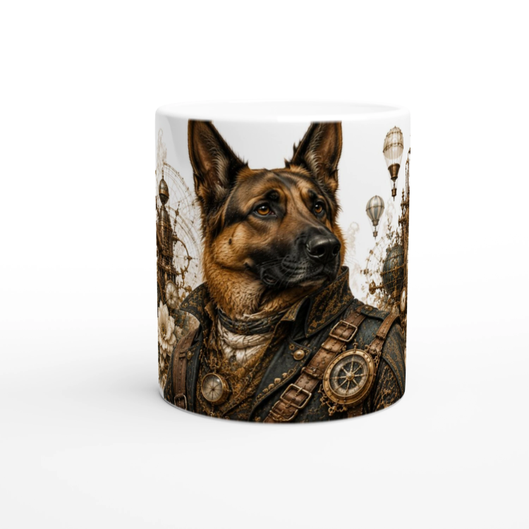 Mug Berger Allemand – Animaux Steampunk