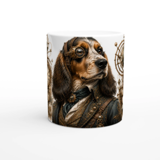 Mug Cocker Spaniel – Animaux Steampunk