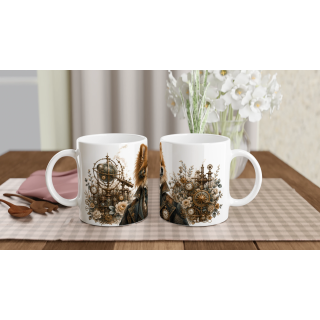 Mug Chien Poméranien – Animaux Steampunk