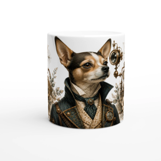 Mug Chien Chihuahua – Univers Animaux Steampunk